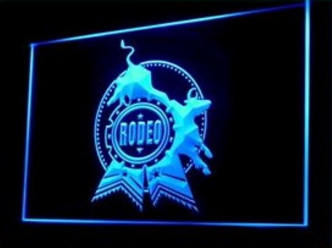 Rodeo Western Cowboy LED Neon Sign